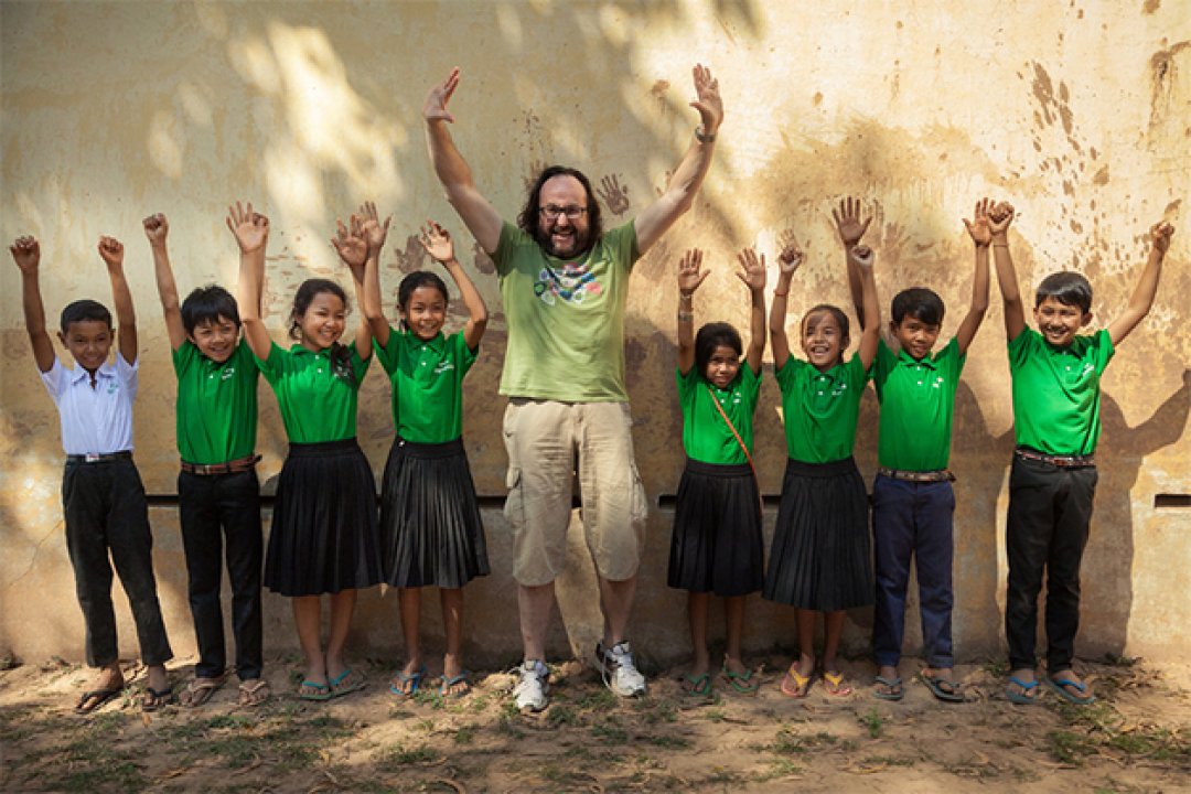 Dave visits Cambodia with Oxfam to help #LiftLives for good