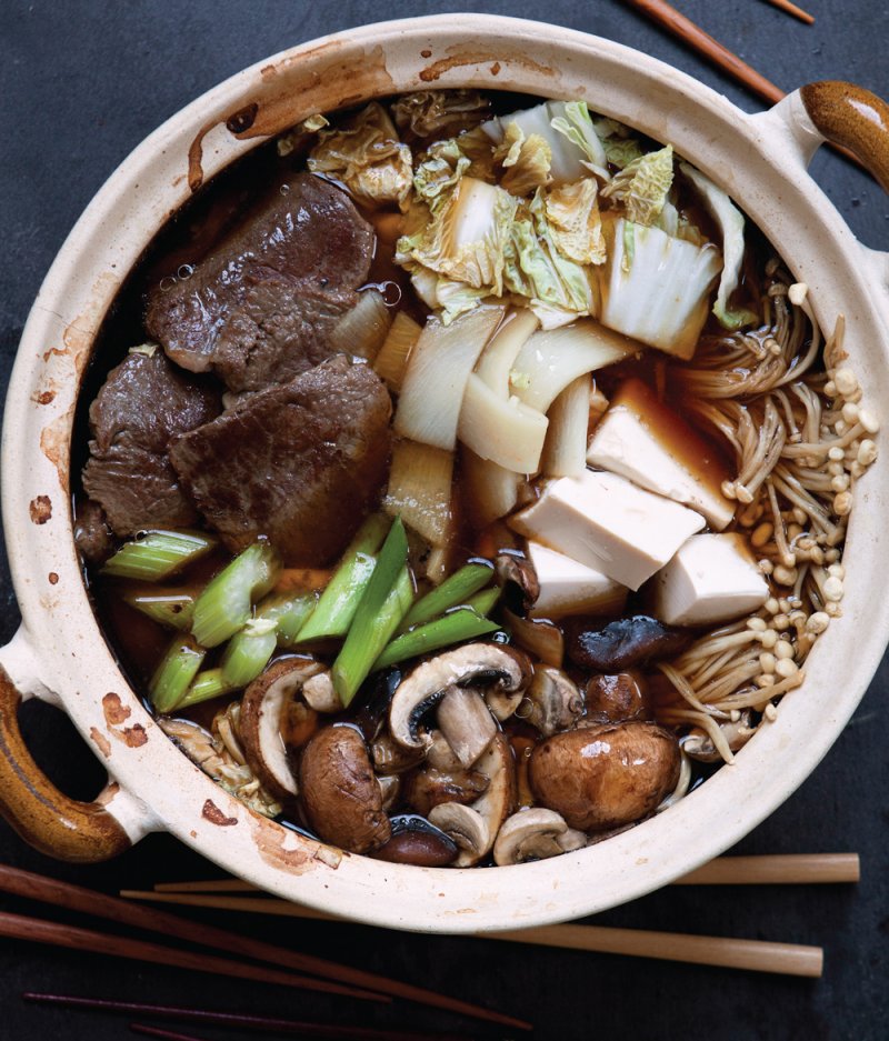 Beef sukiyaki