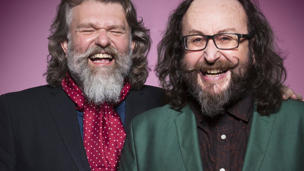 "They've finally persuaded us to tell our life stories!"