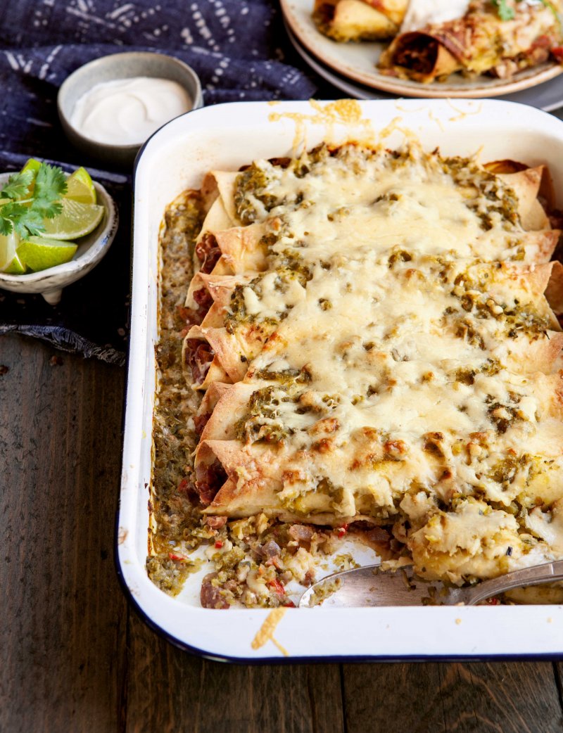 Veggie Enchiladas