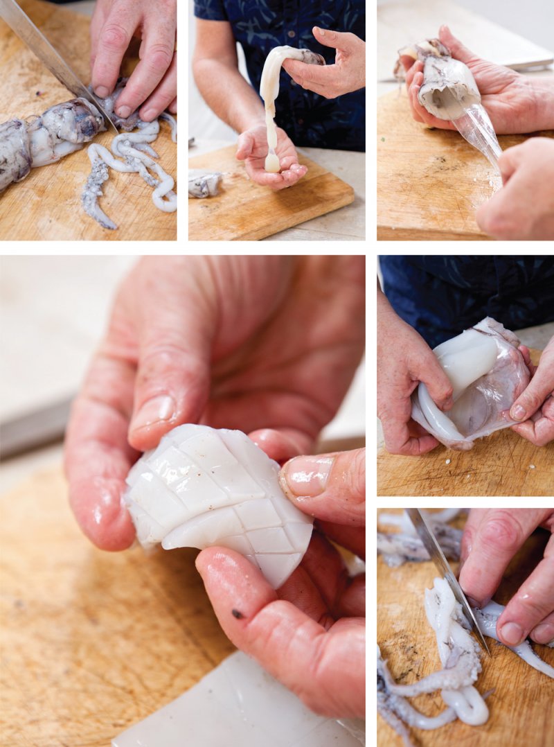 Hot and spicy squid salad (Yam pra-muek)