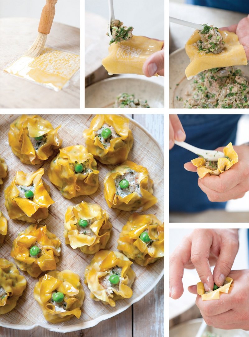 Pork and prawn dim sum