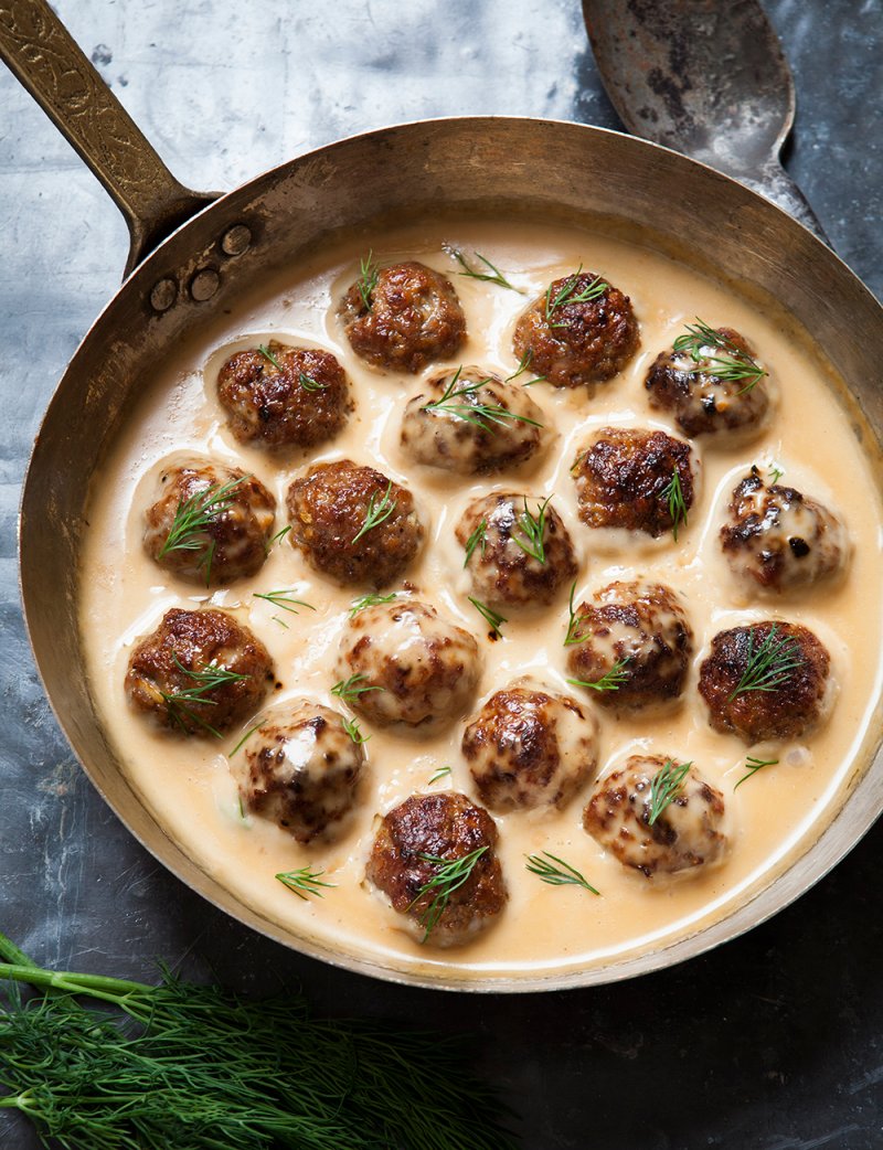 Wild boar meatballs
